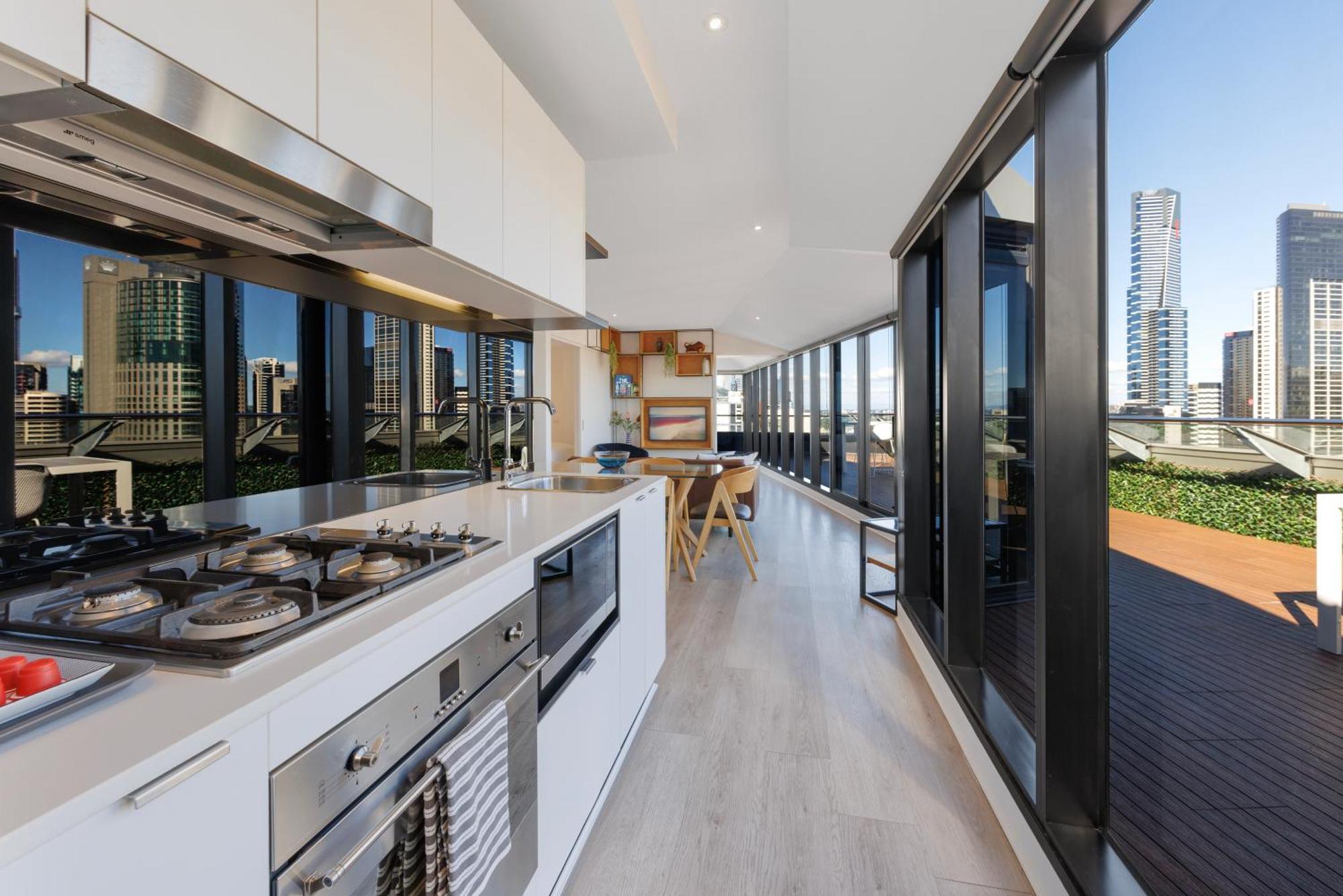 Ferienwohnung Flinders Luxury Penthouse Melbourne City Exterior foto