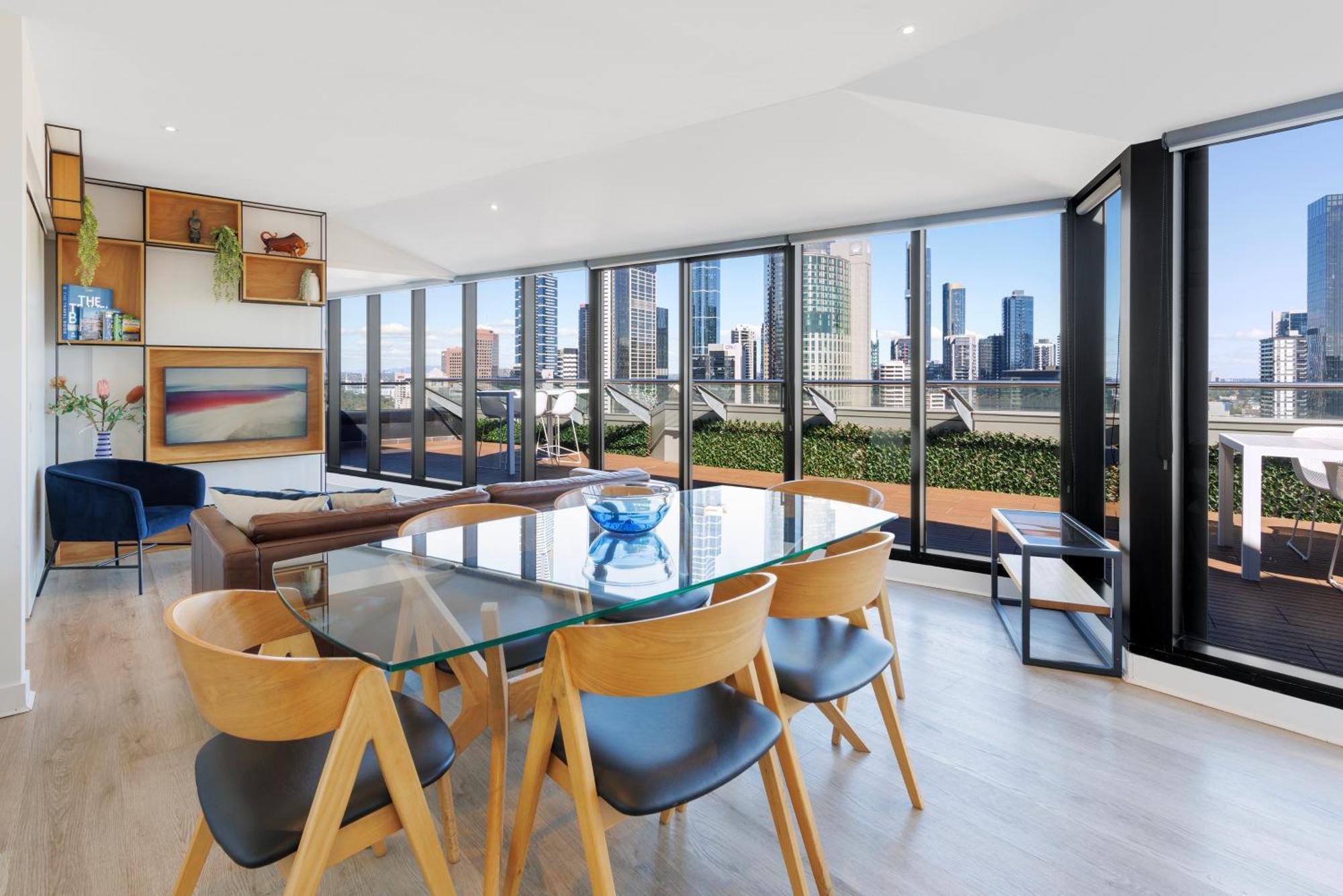 Ferienwohnung Flinders Luxury Penthouse Melbourne City Exterior foto