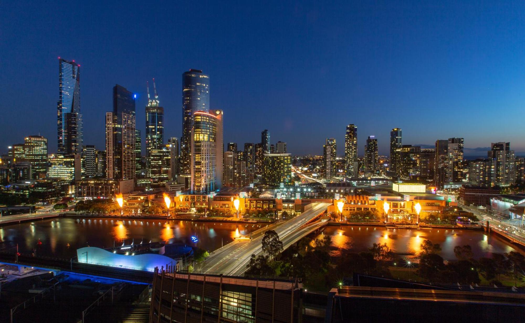 Ferienwohnung Flinders Luxury Penthouse Melbourne City Exterior foto