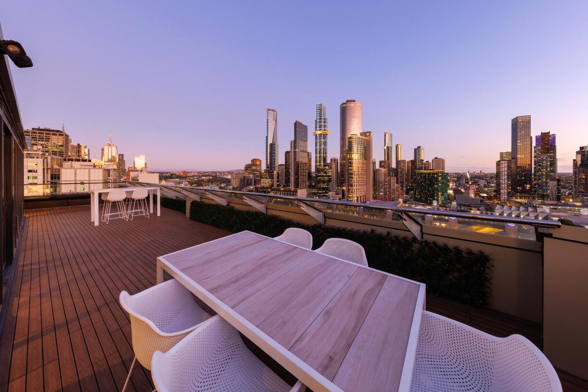 Ferienwohnung Flinders Luxury Penthouse Melbourne City Exterior foto