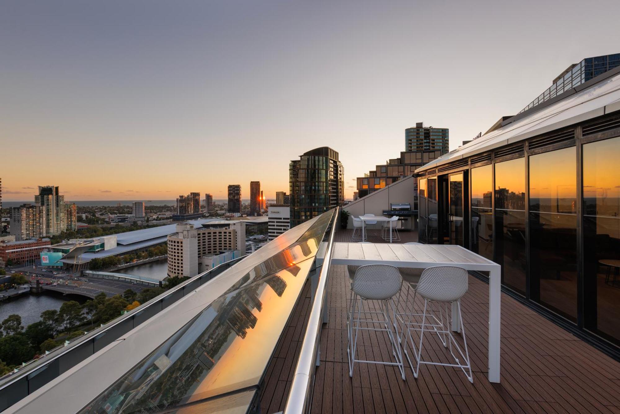 Ferienwohnung Flinders Luxury Penthouse Melbourne City Exterior foto